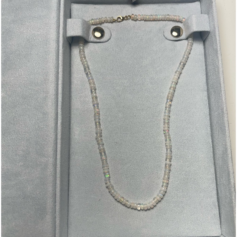 Babygold Tapered Oval Necklace